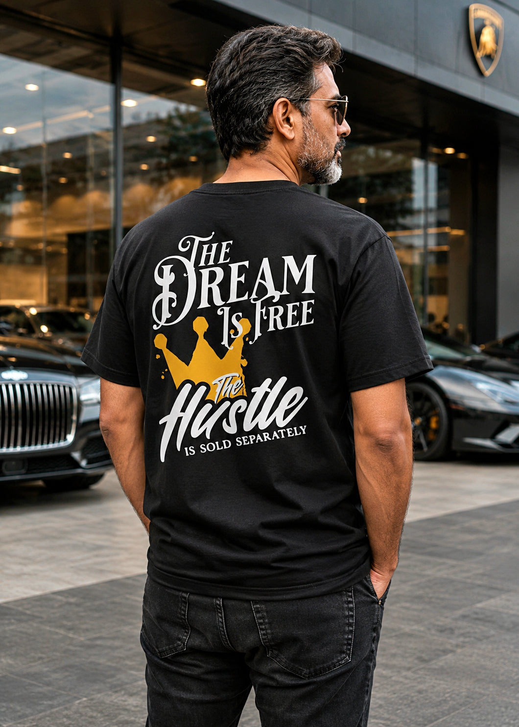 Dreams & Hustle - Men's Graphic Tees