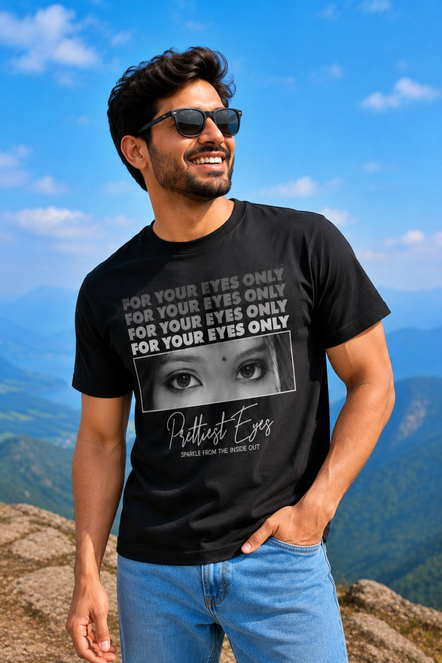 For Your Eyes Only - Customised Tees