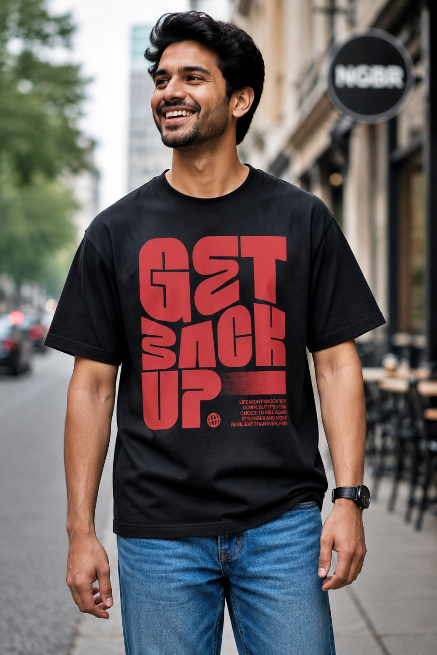 Get Back Up - Men's Graphic Tees