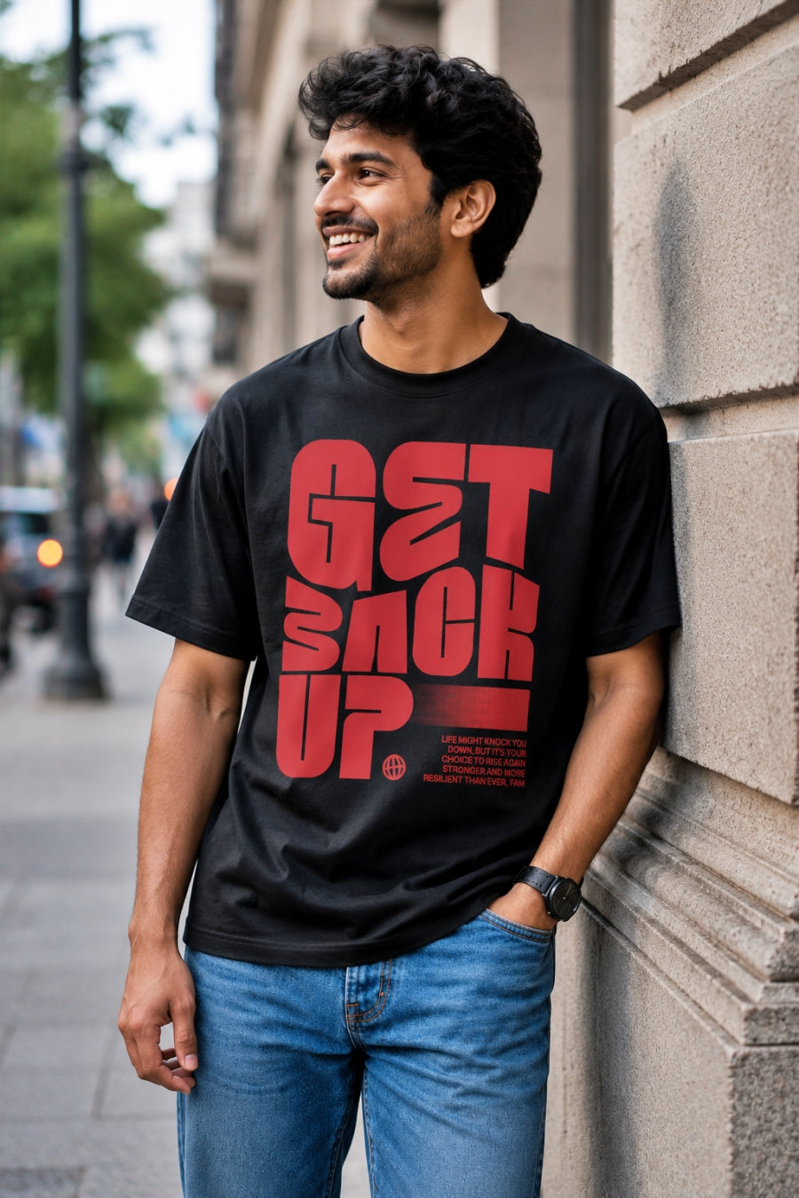 Get Back Up - Men's Graphic Tees