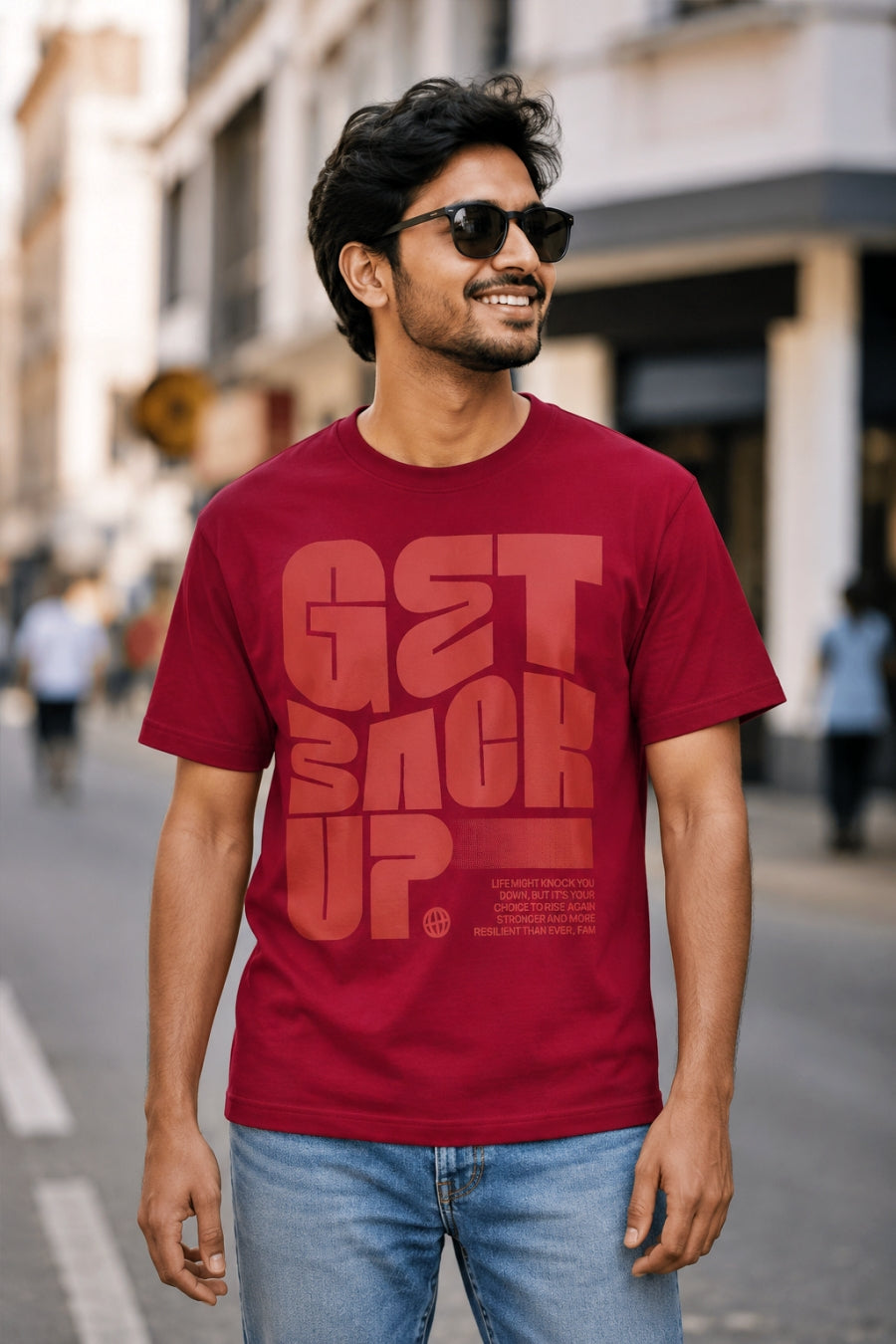 Get Back Up - Men's Graphic Tees