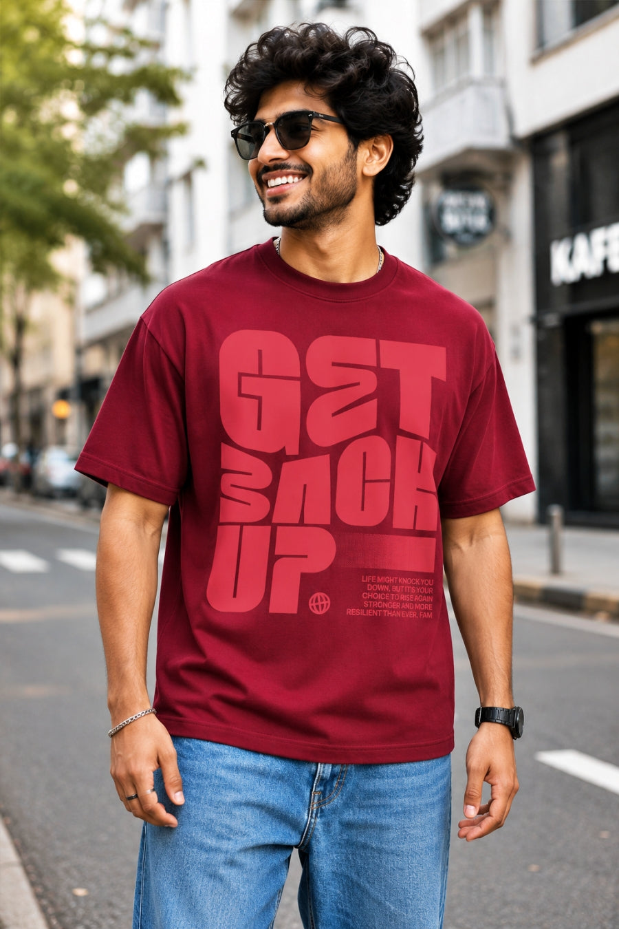 Get Back Up - Men's Graphic Tees