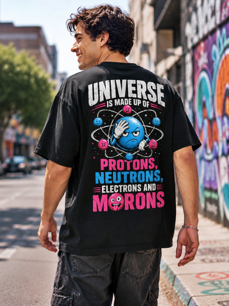 Universe - Men's Oversized Tees