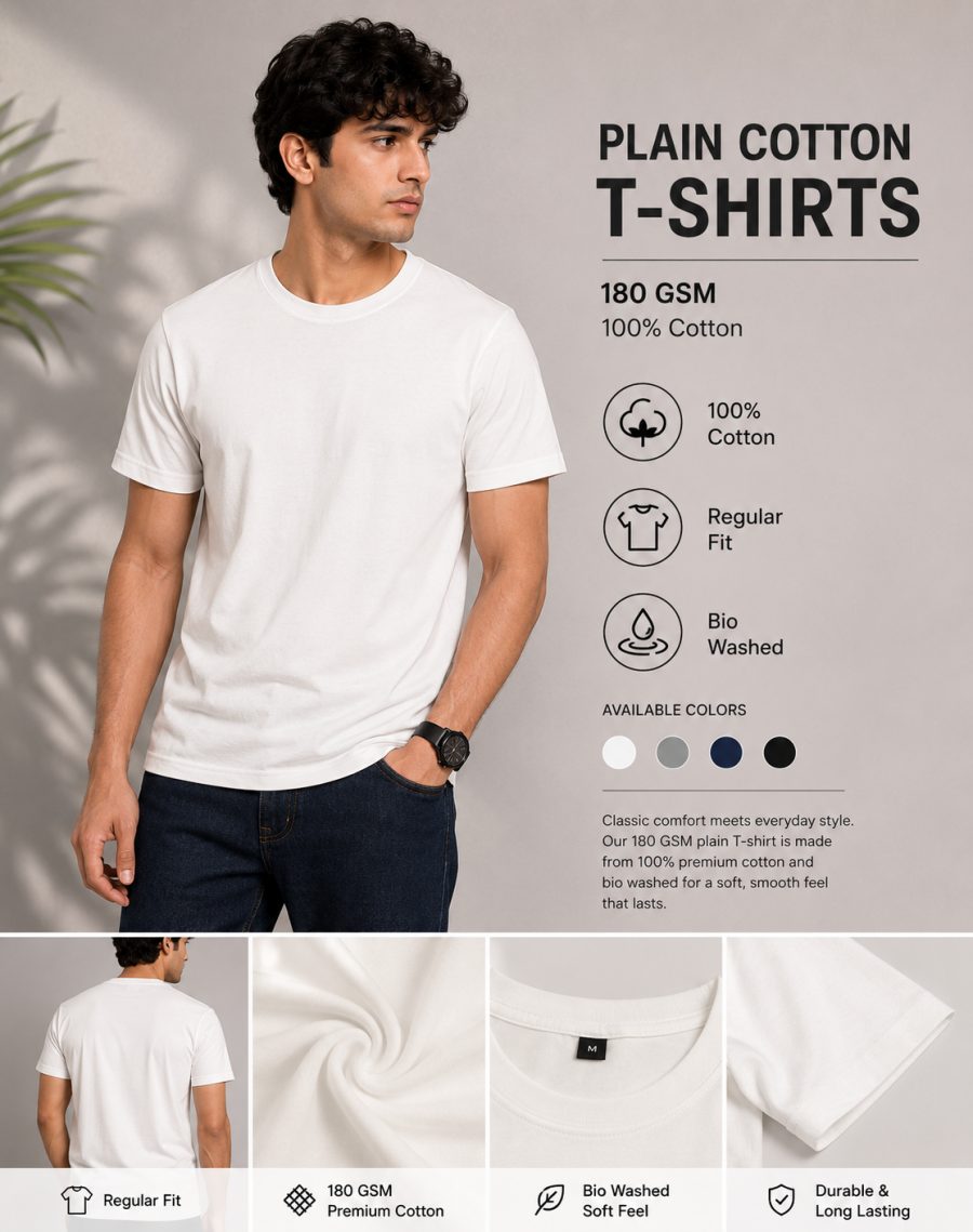 Off White - Men's Customised Tees