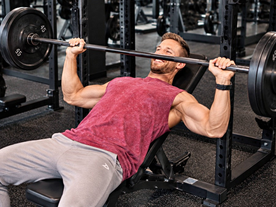 Men's Oversize Tank Vest - Wine