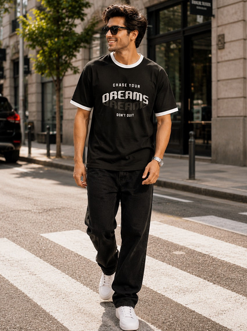 Chase Your Dreams - Premium Ringer Tees