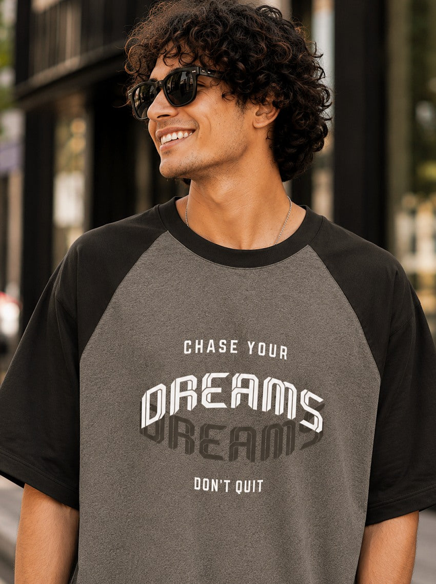 Chase Your Dreams - Unisex Oversized Raglan