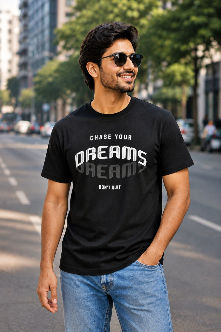 Chase Your Dreams - Men's Graphic Tees