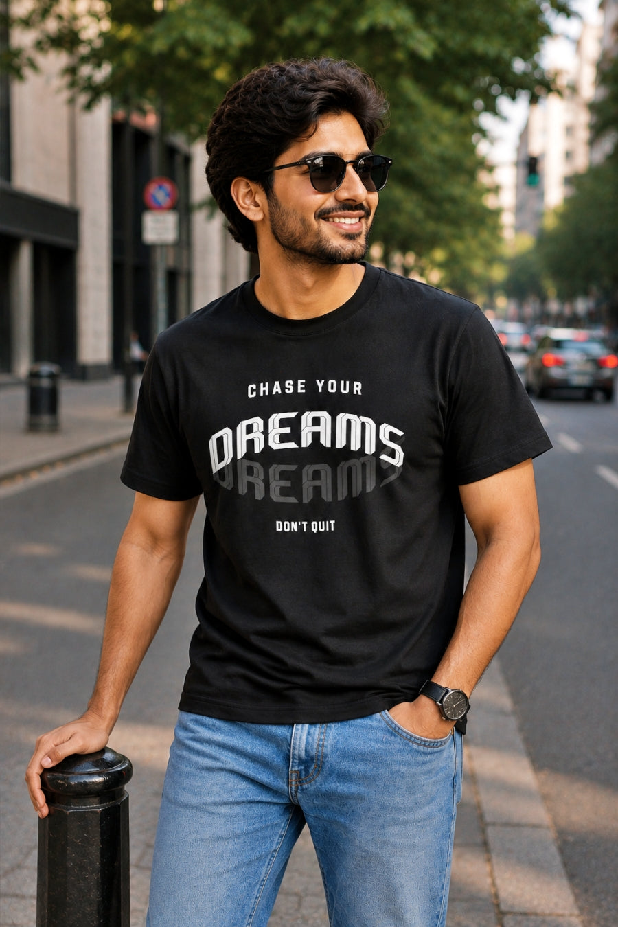 Chase Your Dreams - Men's Graphic Tees