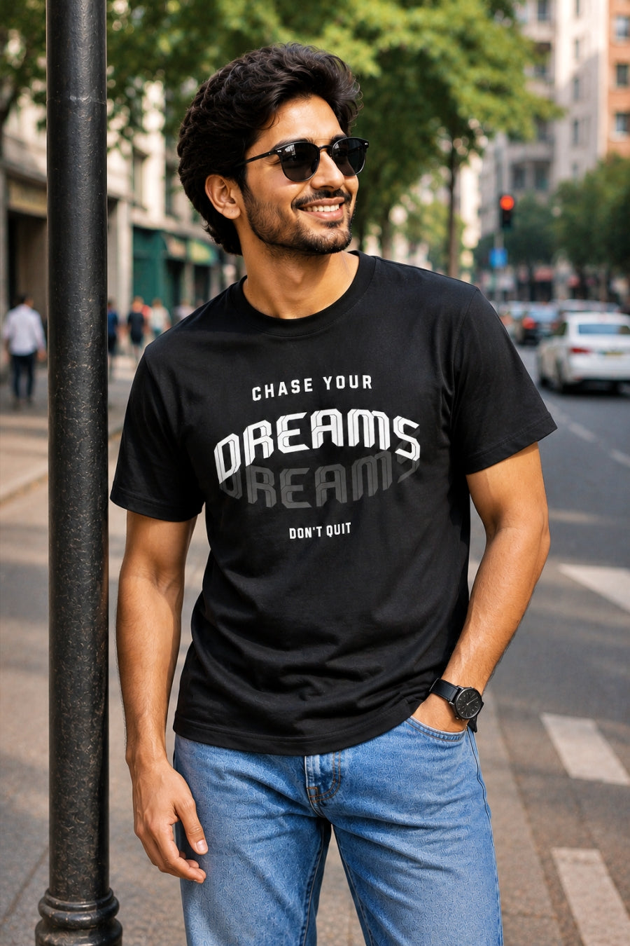 Chase Your Dreams - Men's Graphic Tees