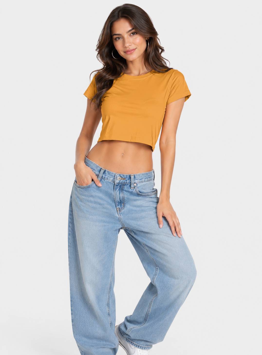 Plain Crop Top
