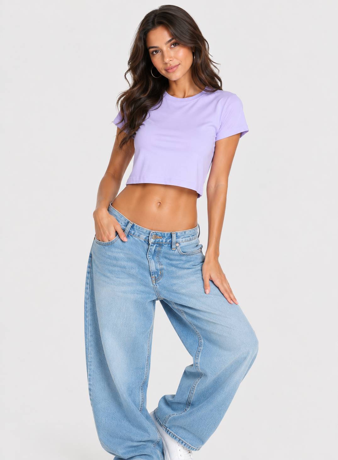 Plain Crop Top