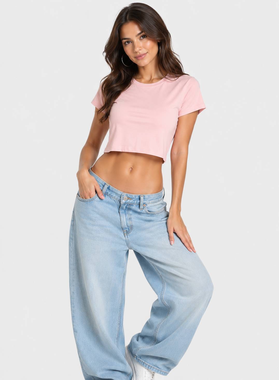 Plain Crop Top