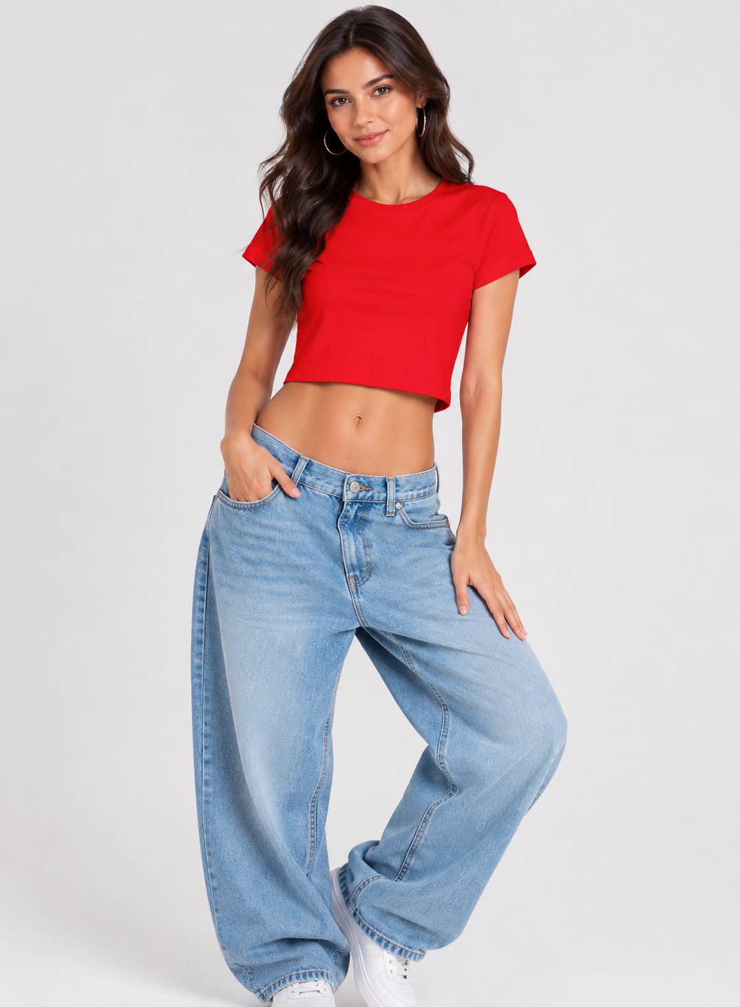 Plain Crop Top