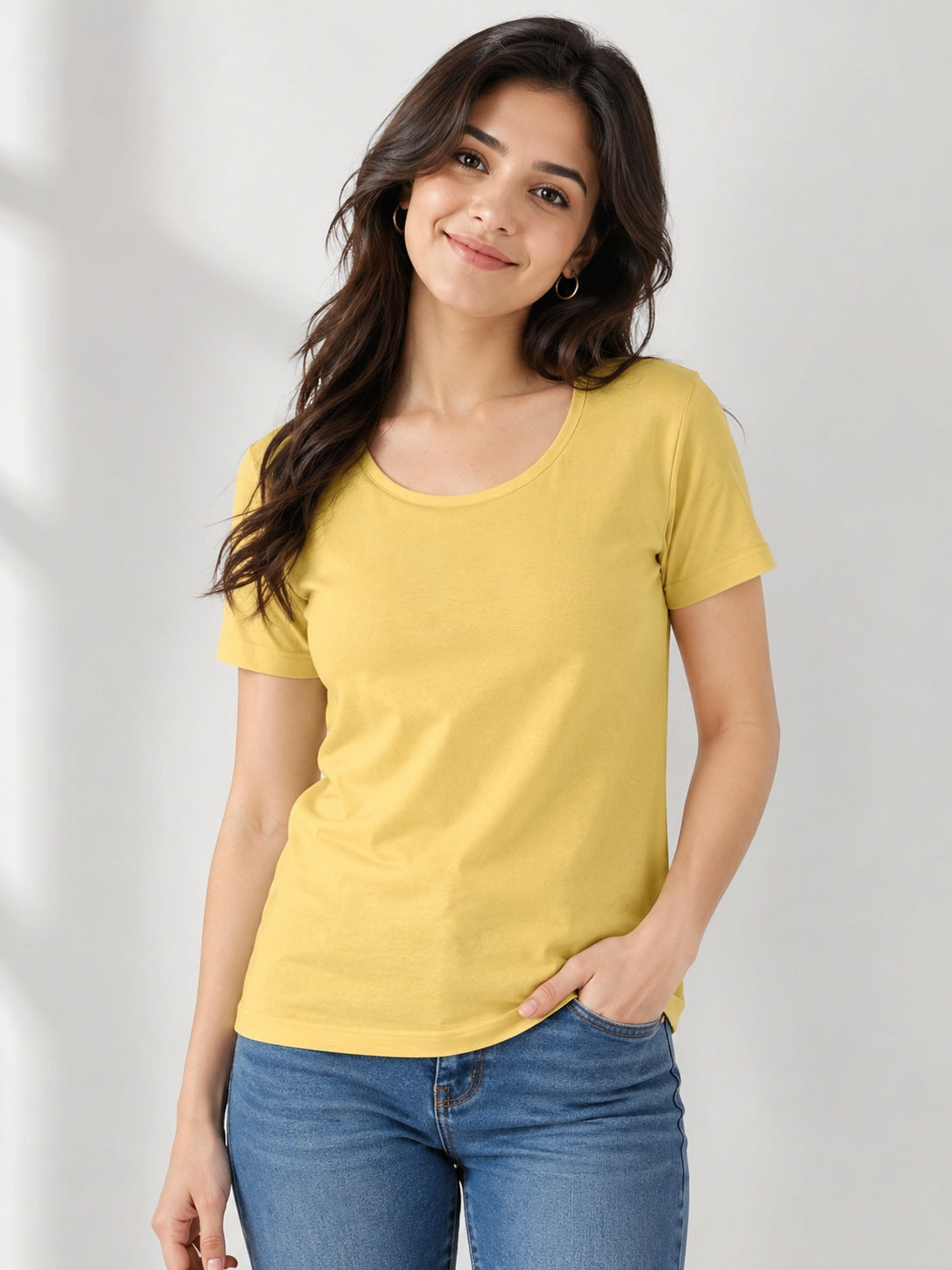 Women's Classic Plain Tees