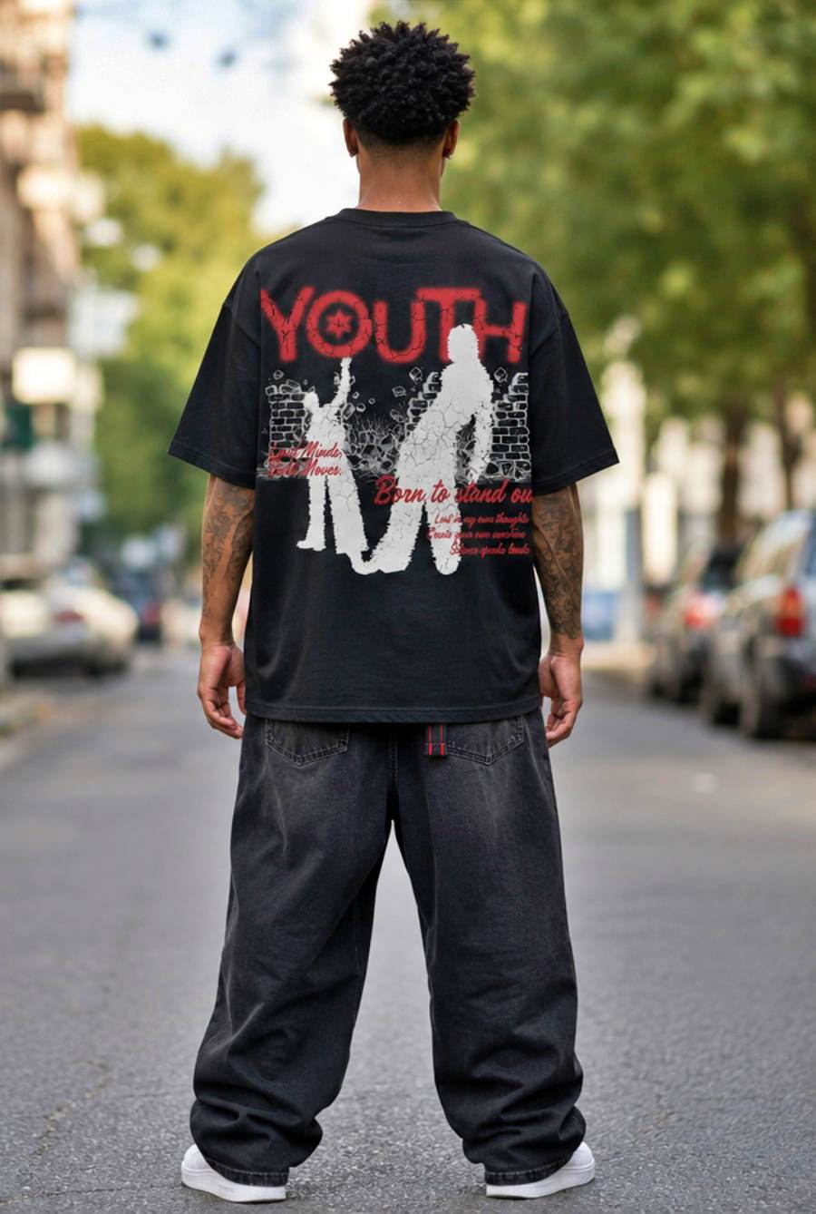 Youth - Men's Oversized Tees