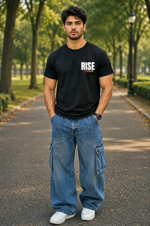 Rise Above - Men's Graphic Tees