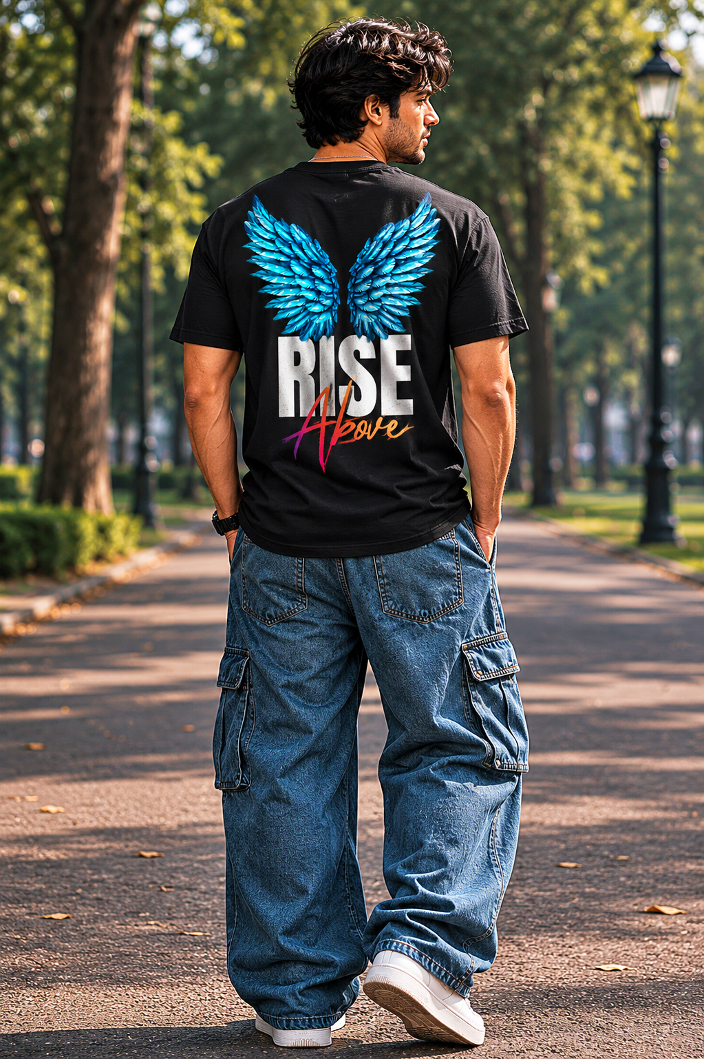 Rise Above - Men's Graphic Tees