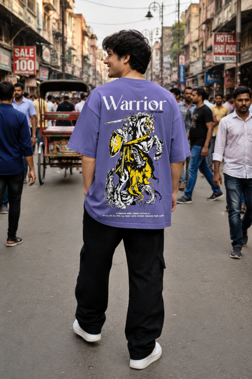Courage - Oversized Men Puff Tees