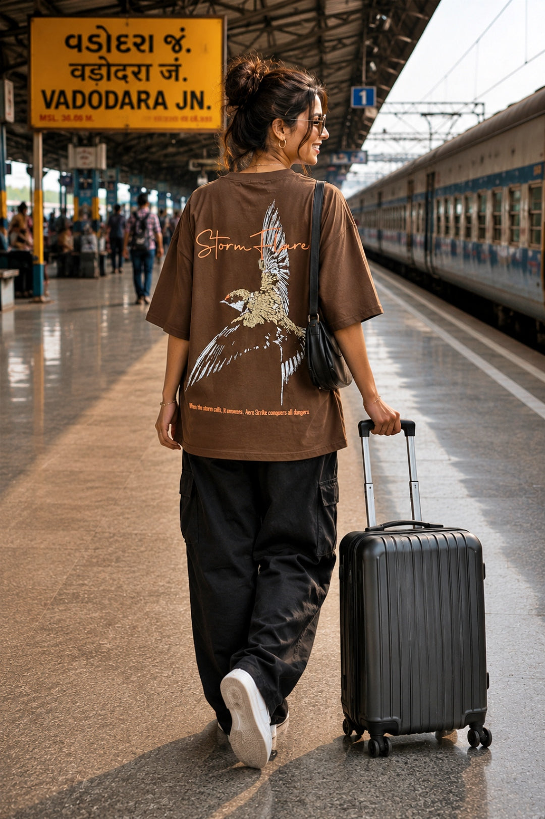 Highborn - Oversized Women Puff Tees