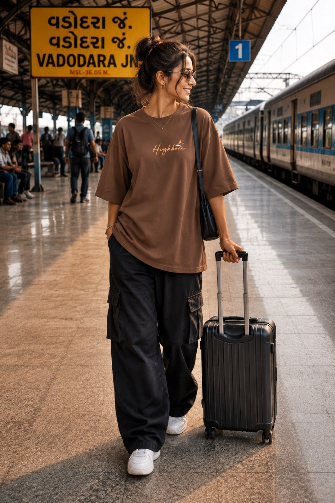 Highborn - Oversized Women Puff Tees