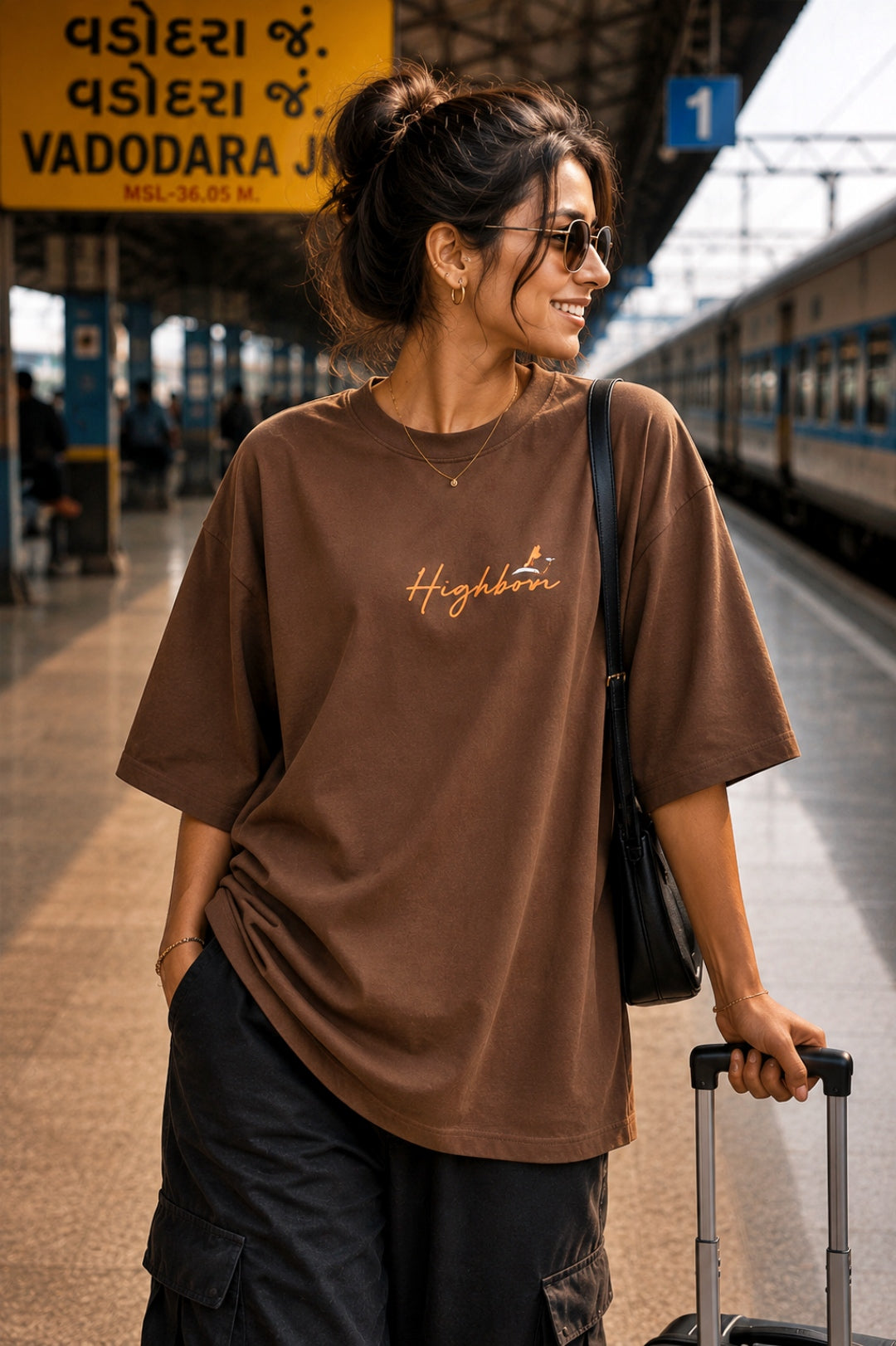 Highborn - Oversized Women Puff Tees