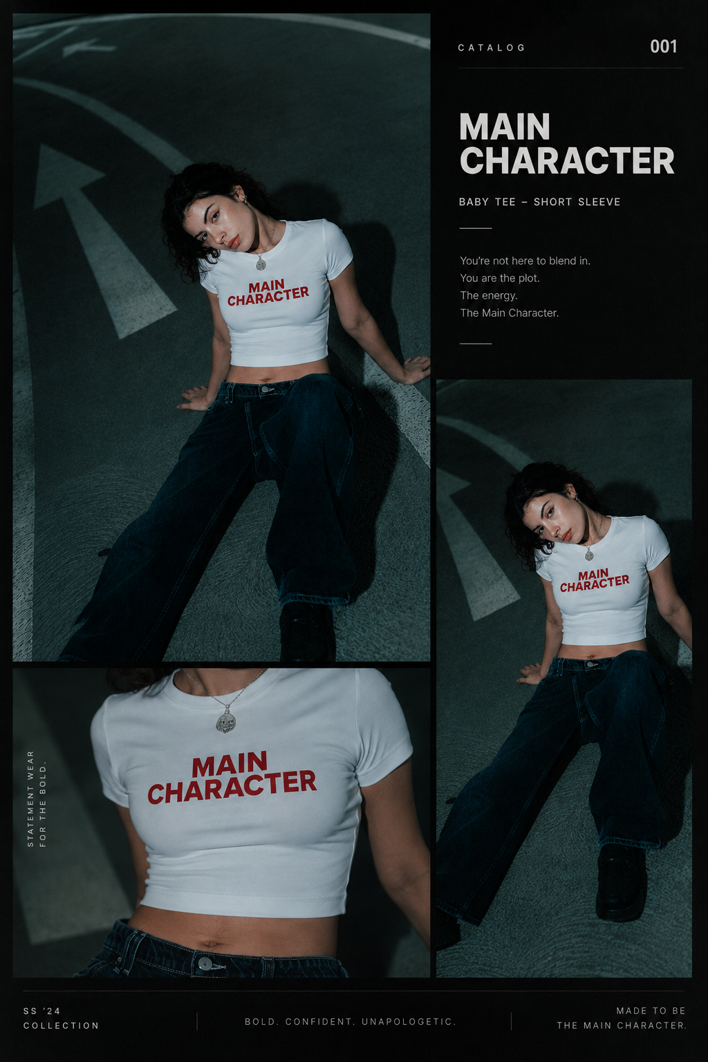 Main Character - Baby Tee