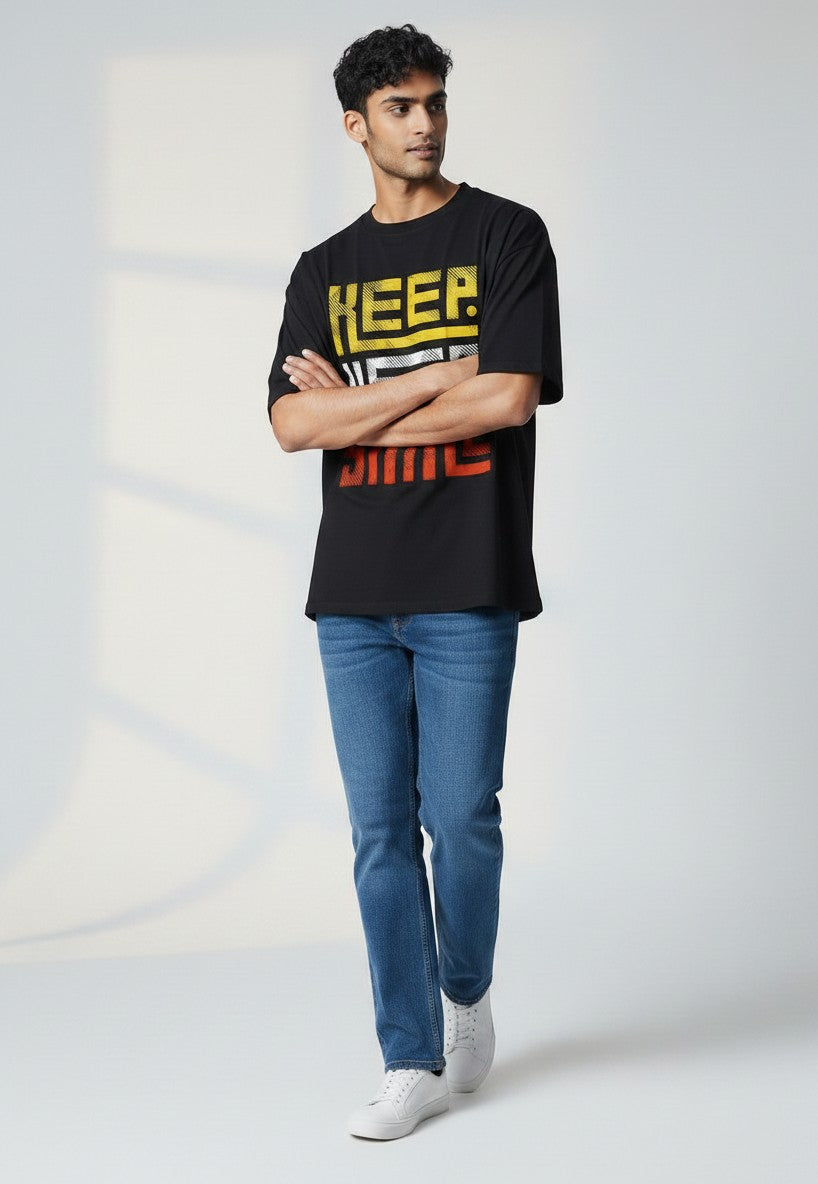 Keep Life Simple - Men's Oversized Tees