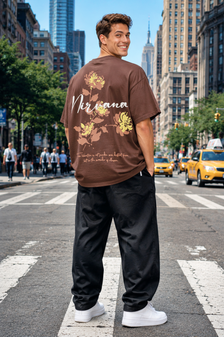 Oasis- Oversized Men Puff Tees