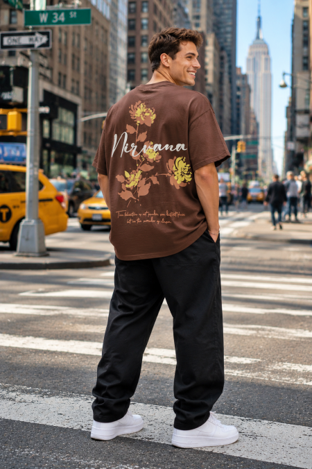 Oasis- Oversized Men Puff Tees