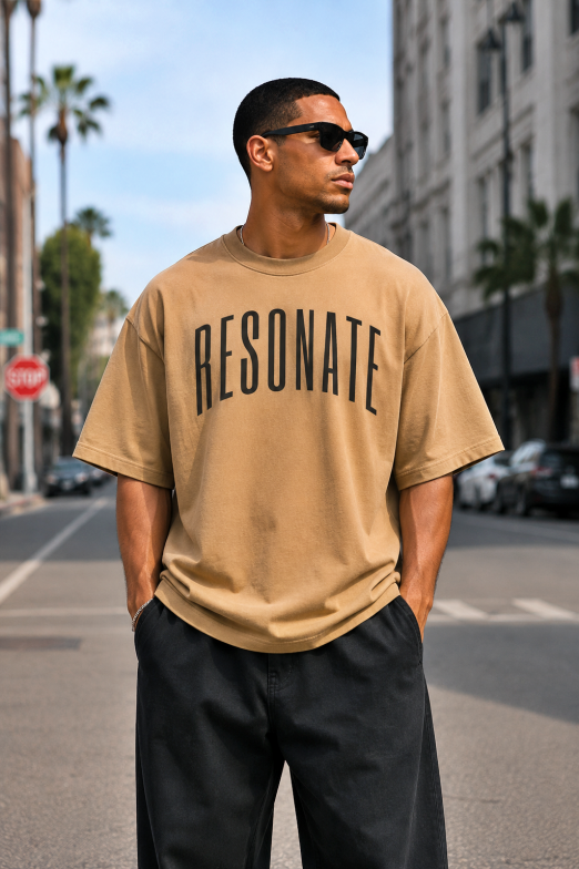 Resonate - Men's Oversized Tees