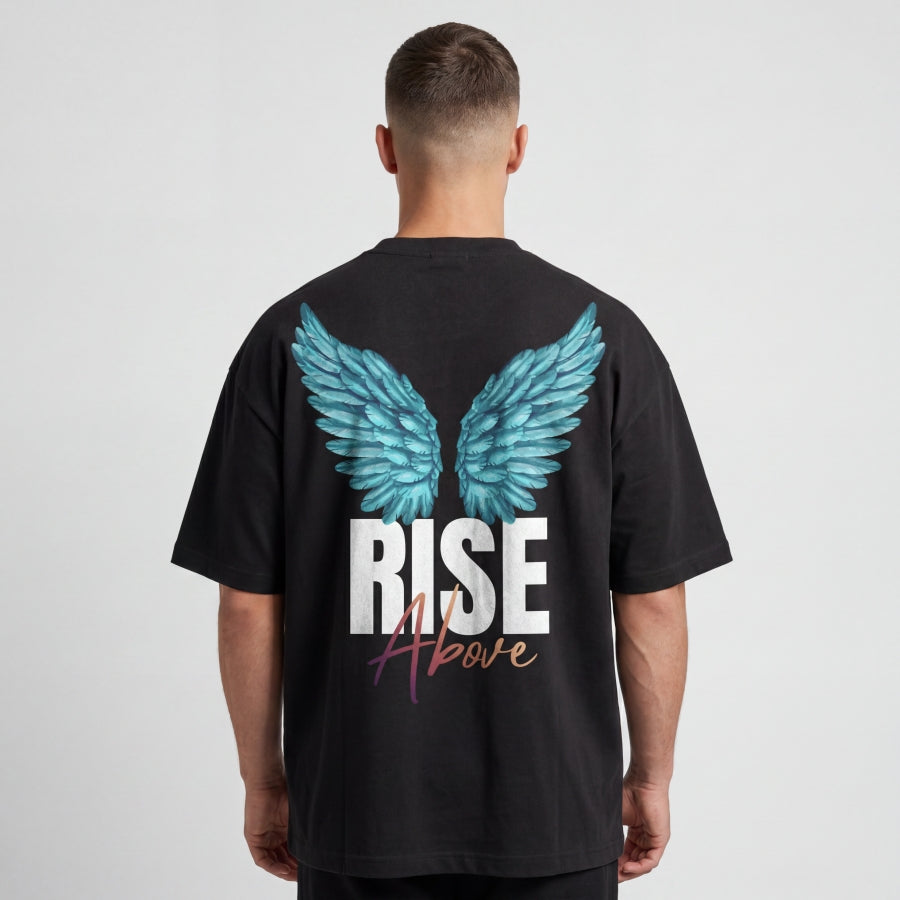 Rise Above - Men's Oversized Tees