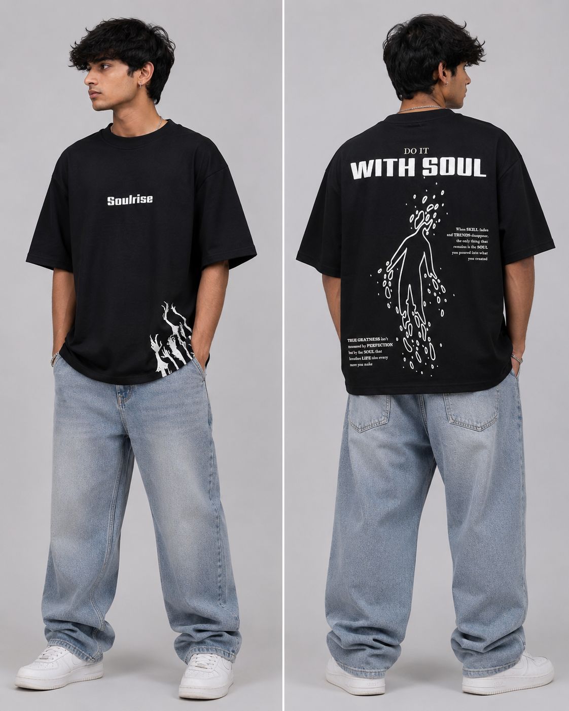 Soul Rise - Men's Oversized Tees
