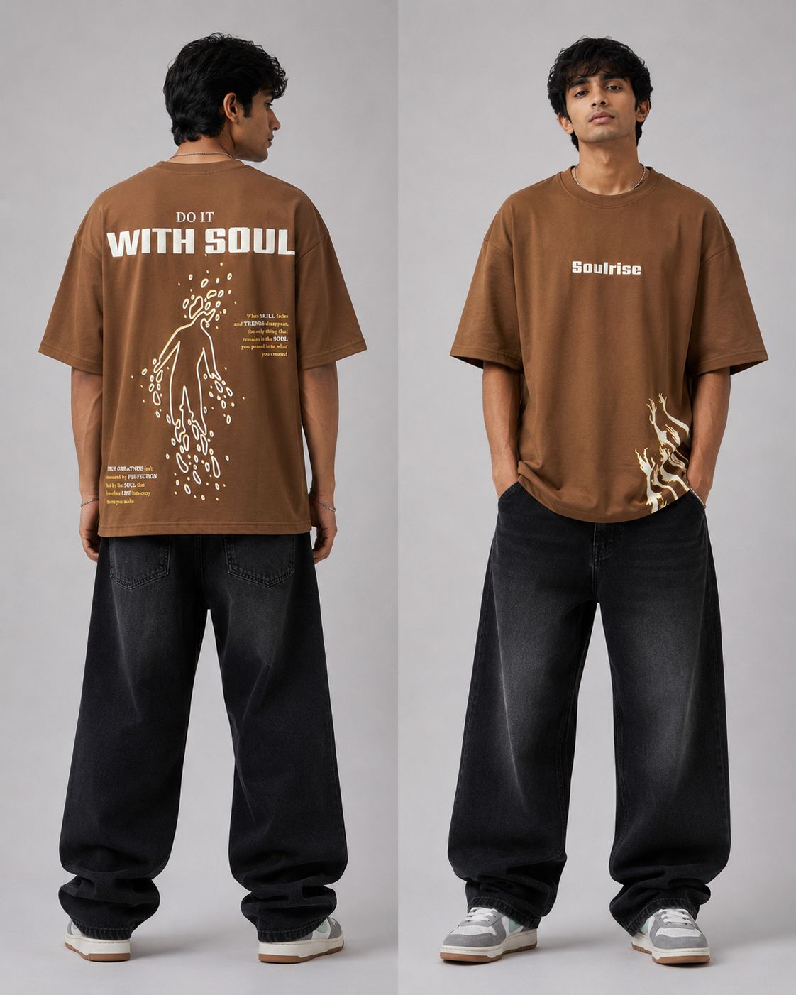 Soul Rise - Men's Oversized Tees