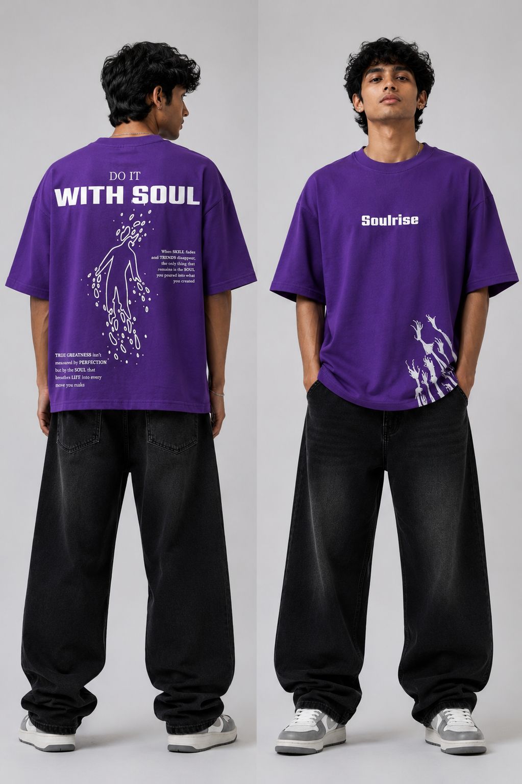 Soul Rise - Men's Oversized Tees