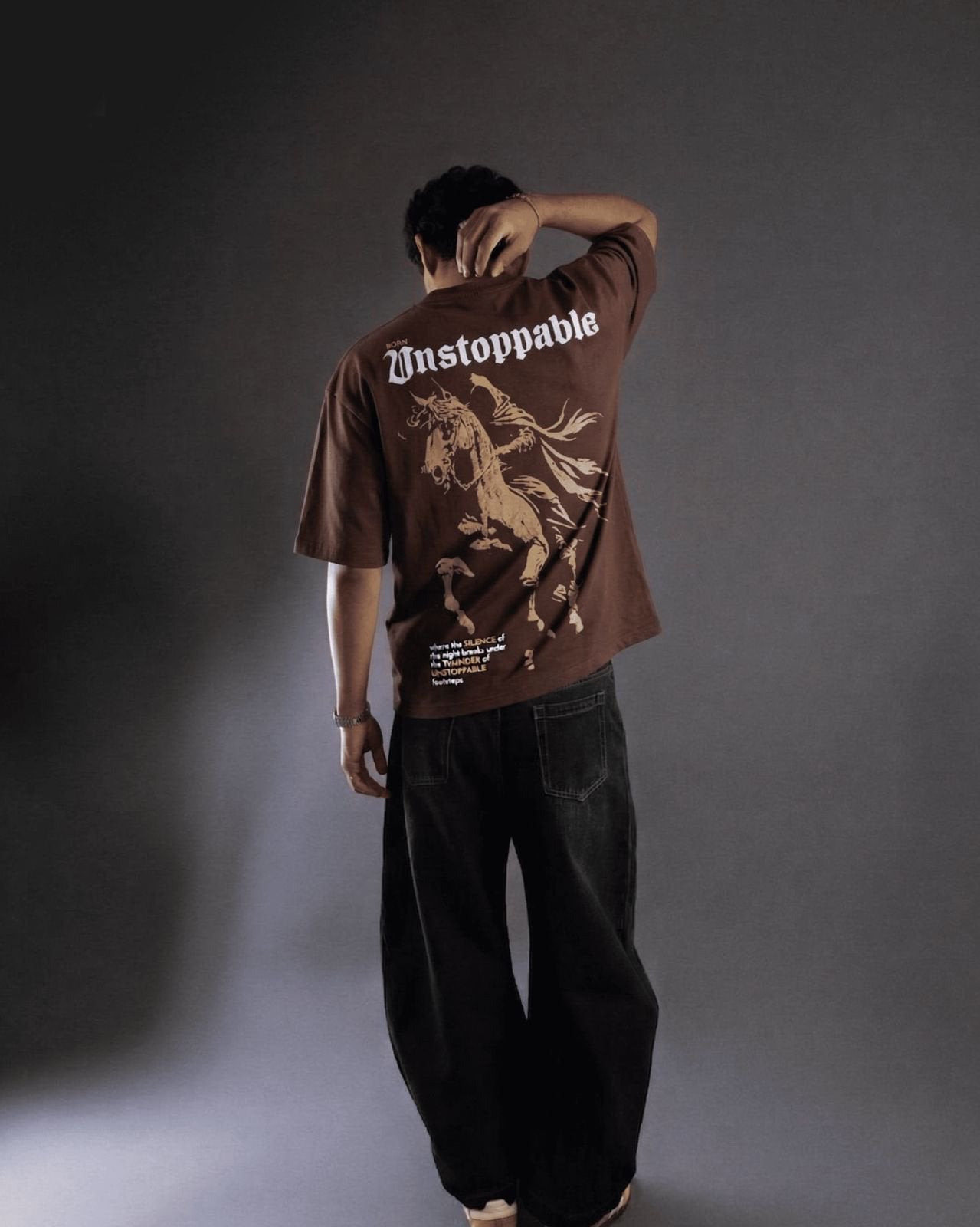 Unstoppable - Oversized Men Puff Tees