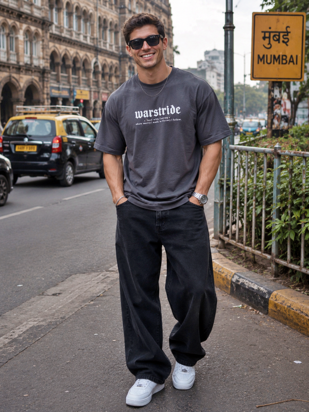 Unstoppable - Oversized Men Puff Tees